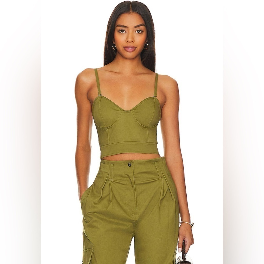 NWT LITA by Ciara Strapless Corset in Avocado
Size XL